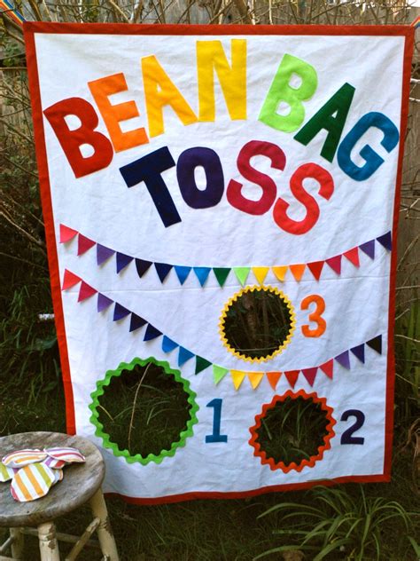 bean bag official distance